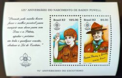 B 53 Bloco 75 Anos Escotismo Baden Powell 1982