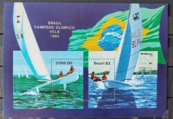 B 60 Bloco Iatismo Vela Esporte Brasiliana 1983