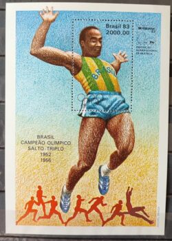 B 61 Bloco Salto Triplo Esporte Brasiliana 1983