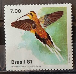C 1200 Selo Fauna Ave Passaro Beija Flor 1981