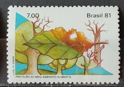 C 1204 Selo Meio Ambiente Floresta 1981 1