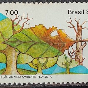 C 1204 Selo Meio Ambiente Floresta 1981 2