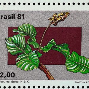 C 1219 Selo Flora Brasileira Planalto Central Flor Saude Cerrado 1981