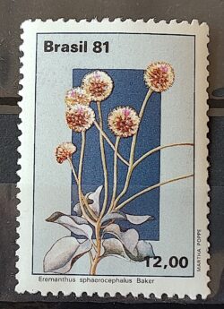 C 1220 Selo Flora Brasileira Planalto Central Flor Saude Cerrado 1981