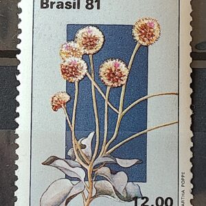 C 1220 Selo Flora Brasileira Planalto Central Flor Saude Cerrado 1981