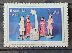 C 1227 Selo Natal Religiao Presepios Populares Juazeiro 1981