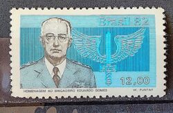 C 1243 Selo Brigadeiro Eduardo Gomes Militar 1982 1