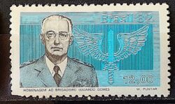 C 1243 Selo Brigadeiro Eduardo Gomes Militar 1982 3