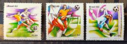 C 1245 Selo Copa do Mundo de Futebol Espanha 1982 Serie Completa