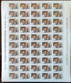 C 1254 Selo 400 Anos Sao Vicente de Paulo Religiao 1982 Folha