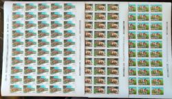 C 1261 Selo Fauna Brasileira Tatu Lobo Veado 1982 Serie Completa Folha