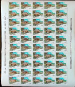 C 1261 Selo Fauna Brasileira Tatu Lobo Veado 1982 Serie Completa Folha