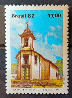 C 1266 Selo Turismo Barroco Mineiro Igreja Religiao N S do O 1982