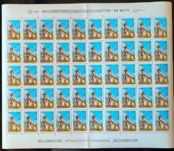 C 1266 Selo Turismo Barroco Mineiro Igreja Religiao N S do O 1982 Folha