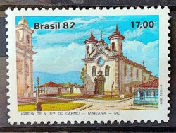 C 1267 Selo Turismo Barroco Mineiro Igreja Religiao N S do Carmo 1982