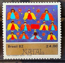 C 1291 Selo Natal Religiao 1982