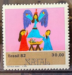 C 1293 Selo Natal Religiao 1982