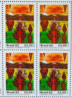 C 1300 Selo Deficiente Auditivo Saude 1982 Quadra