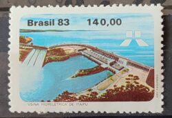 C 1311 Selo Usina Hidreletrica de Itaipu Energia Economia 1983