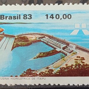 C 1311 Selo Usina Hidreletrica de Itaipu Energia Economia 1983