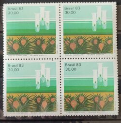 C 1315 Selo Pesquisa Agropecuaria Ciencia 1983 Quadra