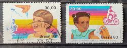 C 1332 Selo Vacinacao Infantil Crianca 1983 Serie Completa Circulado 4