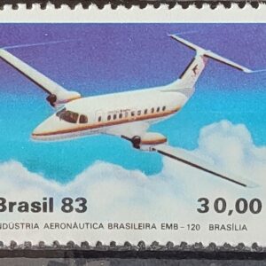 C 1347 Selo Industria Aeronautica Aviao Aviacao 1983