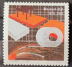C 1350 Selo Siderbras Siderurgia Industria Economia 1983