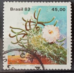 C 1351 Selo Flora Cacto 1983 Circulado 12
