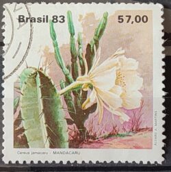 C 1353 Selo Flora Cacto 1983 Circulado 1