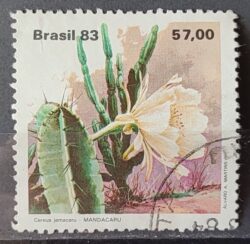 C 1353 Selo Flora Cacto 1983 Circulado 6