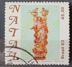 C 1358 Selo Natal Religiao 1983 Circulado 6