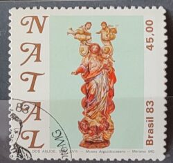 C 1358 Selo Natal Religiao 1983 Circulado 7