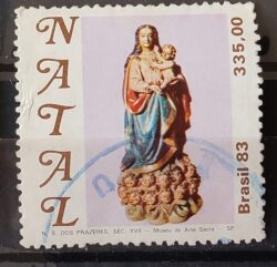 C 1360 Selo Natal Religiao 1983 Circulado 1