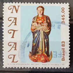 C 1361 Selo Natal Religiao 1983 Circulado 11