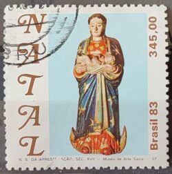 C 1361 Selo Natal Religiao 1983 Circulado 15