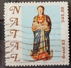 C 1361 Selo Natal Religiao 1983 Circulado 16
