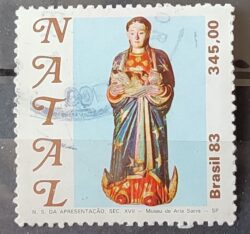 C 1361 Selo Natal Religiao 1983 Circulado 5