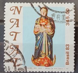 C 1361 Selo Natal Religiao 1983 Circulado 6
