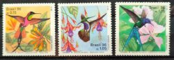 C 1993 Selo Beija Flor Ave Fauna Flora 1996 Serie Completa