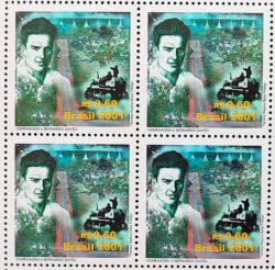 C 2396 Selo Bernardo Sayao Politico Agronomia Saude Brasilia 2001 Quadra