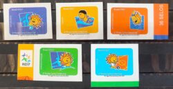 C 2670 Selo XV Jogos Pan Americanos Rio de Janeiro 2007 3 Serie Completa