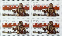 C 4004 Selo Bicentenario do Manifesto Paulista Jose Bonifacio CPOR Historia 2021 Quadra