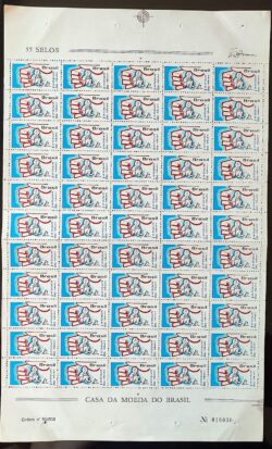 C 612 Selo Fundo das Nacoes Unidas para a Infancia Mao Crianca Unicef 1968 Folha