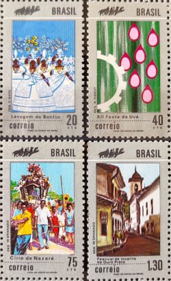 C 721 Selo Promocao do Turismo Nacional 1972 Serie Completa