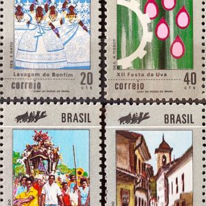 C 721 Selo Promocao do Turismo Nacional 1972 Serie Completa