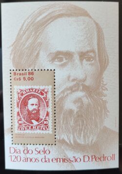 B 72 Bloco Dia do Bloco Dom Pedro Monarquia 1986