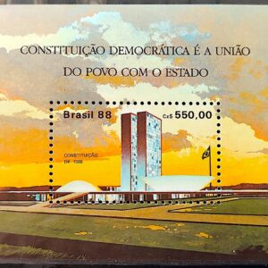 B 77 Bloco Promulgacao da Constituicao Brasilia Direito 1988