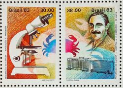 C 1313 Selo Preservacao do Cancer Saude Ciencia 1983 Serie Completa