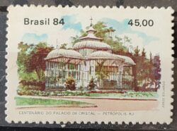 C 1372 Selo Centenario Palacio de Cristal Petropolis Arquitetura 1984 2